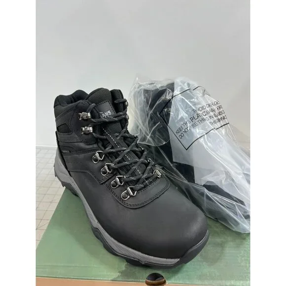 Sportsman's Warehouse Men's Cudney Trail Waterproof Mid Hiking Boots Black 10.5 - Picture 2 of 5